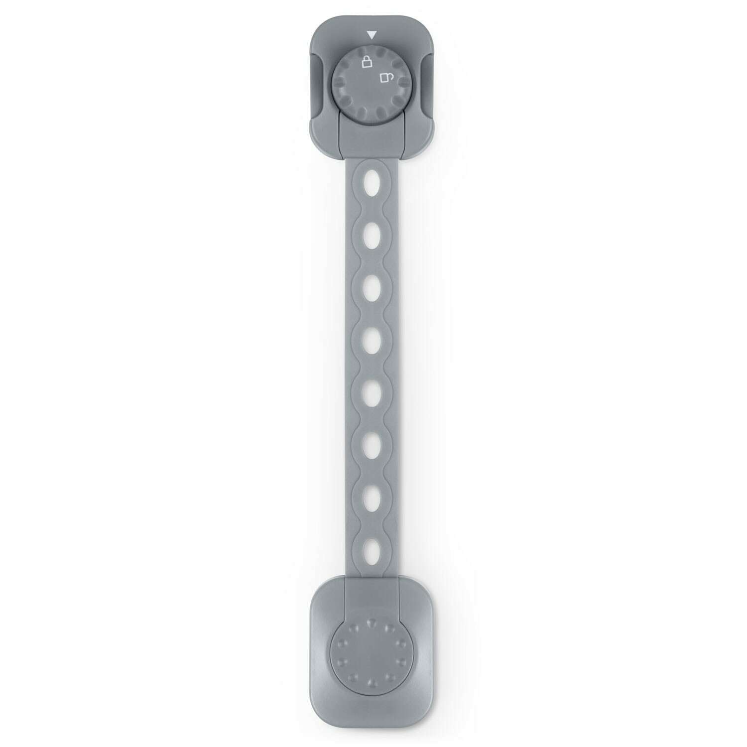 Bezpečnostné zariadenie na otváranie skriniek Ricokids 798201 6 ks šedá