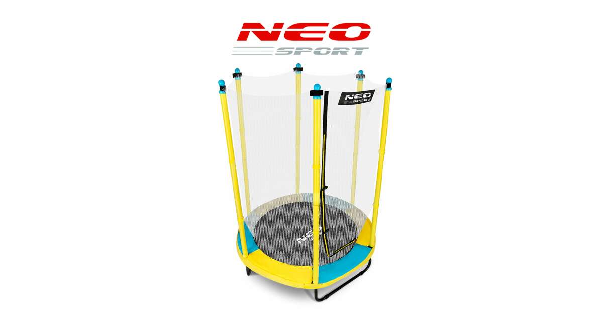 Detská záhradná trampolína 140cm 4,5ft neo-sport 94201208