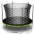 Neo-Sport Trampoline with Safety Net and Ladder