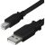 YENKEE YCU 015 BK USB A/B nyomtató kábel 1,5m