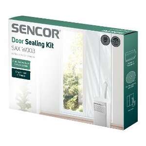 Sencor SAX W003 Door Sealing Kit, for sealing doors and windows, energy saving, reduce drafts, improve air conditioning efficiency - Large appliance part & accessory