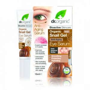 Dr. Organic Csigagél Szemkörnyékápoló Szérum 15ml, anti-aging bőrápolás - Dr. Organic