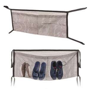 Ikonka black trampoline shoe net bag, shoe organizer - Trampoline Part