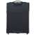 Samsonite Airea Spinner 67cm expandable soft-sided medium suitcase in dark blue, back view