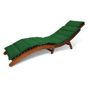 Fieldmann FDZN 9015 Sun Lounger Cushion, Green - Garden Furniture Accessory