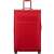 Samsonite Airea Spinner 78cm bővíthető puhafedeles nagy méretű bőrönd piros színben