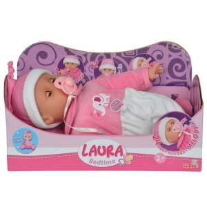 Laura Bedtime Schlafendes Baby mit Hangeffekttel 38cm