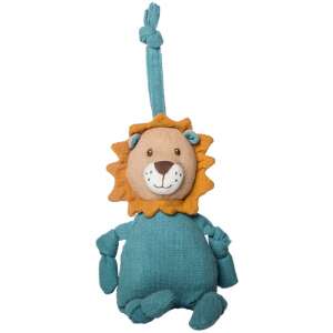 Artesavi pamut zenélő játék oroszlán, puha és ölelhető, altatódal játszik, tökéletes csecsemőknek és kisgyermekeknek - Artesavi
