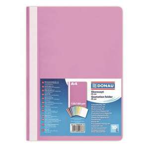 Gyorsfűző, PP, A4, DONAU, rózsaszín 94223878 - Gyorsfűző mappa