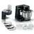 Bosch MUMS2EB01 black kitchen machine with shredding and mixing attachments