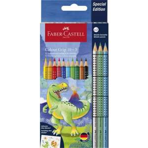 Faber-Castell Colour Grip 10+3 dinoszaurusz különkiadás színes ceruzák - Faber-Castell