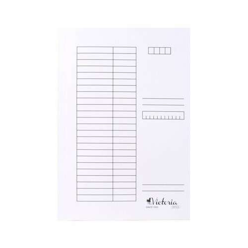 Victoria Office A4 Fehér Karton Pólyás Dosszié