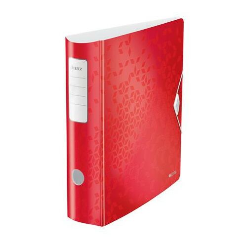 Leitz 180 Active Wow roșu A4 biblioraft, cotor 82mm
