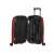 Valiză de cabină Samsonite Attrix Spinner, culoare roșie, vedere interioară