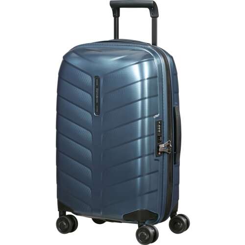 Samsonite Attrix Spinner kabin bőrönd kék színben - Bőrönd