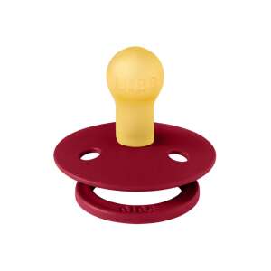 BIBS játszócumi - Colour natúr kaucsuk 6-18 hó rubint 1 db