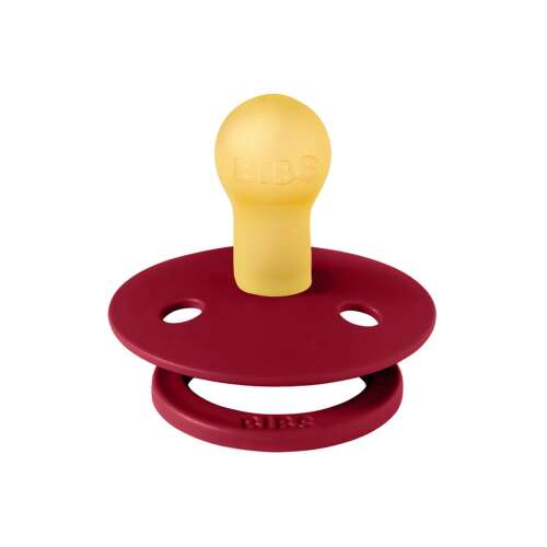 BIBS játszócumi - Colour natúr kaucsuk 6-18 hó rubint 1 db 94239820