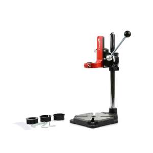 Tvardy T03298 drill press stand, 43 mm, 400 mm, with adjustable head, for precise drilling - Drill and Screwdriver Accessory