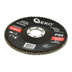 Csiszolótárcsa "SILICON" 125mm, GEKO PREMIUM G78413 131334900 - Geko