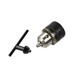 Geko G00502 Bohrfutter mit Schlüssel, 13mm, B12 - Bohrfutter