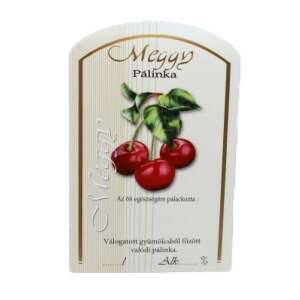 Meggy Pálinka címke - Bor & Pálinka főzés