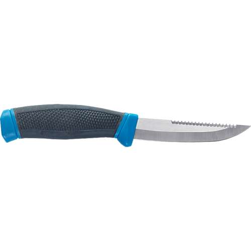 Jaxon Jaxon 22cm kés kék és fekete markolattal - Vadász- és túlélő kés