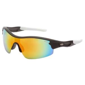 Jaxon polarizált napszemüveg tükrös lencsével, fekete kerettel fehér díszítéssel - Férfi napszemüveg