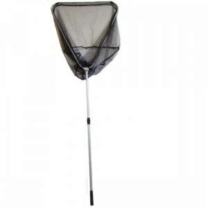 Oreel 70x70cm 220cm teleszkópos merítő háló háromszög alakú alumínium kerettel - Halvédelem