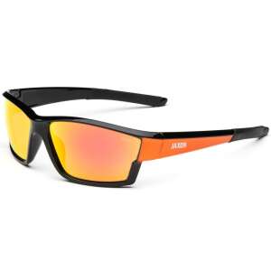 Jaxon polarizált napszemüveg tükörlencsével, fekete és narancssárga kerettel - Férfi napszemüveg