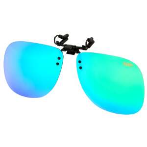 Jaxon polarizált napszemüveg klipsz, kék tükröződő lencsék - Férfi napszemüveg