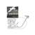 PredatorZ Jig Head horgász horgok, 4/1 méret, 2g, 15 db-os csomag
