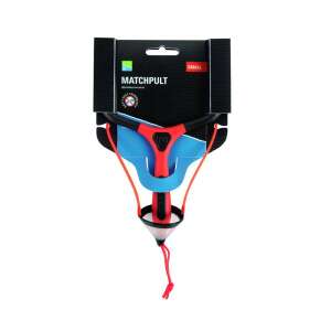 Matchpult csúzli, kis méret, piros és fekete, horgász csúzli - Csúzli & etetőrakéta