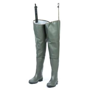 Jaxon Prestige combikéz, zöld gumicsizma horgászoknak - Gumicsizma