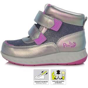 Ponte20 Supinált ezüst-lila kislány cipő (Méret 32) 94250701 Utcai - sport gyerekcipő