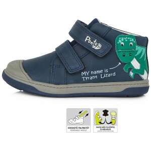 Ponte20 Supinált dínós kék kisfiú cipő (Méret 22) 94252748 Utcai - sport gyerekcipő