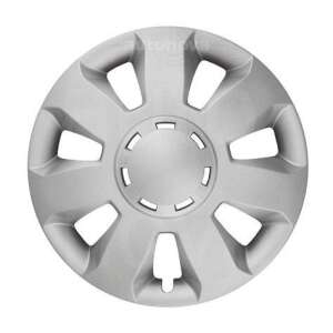15 inch Ares silver hubcap, single piece - Hubcap