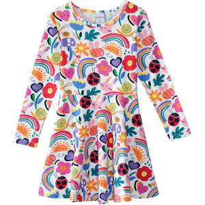 Lovetti Állatos-mintás kislány ruha  (Méret 122) 94255606 