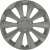 15 inch Delta Ring wheel cover in grey
