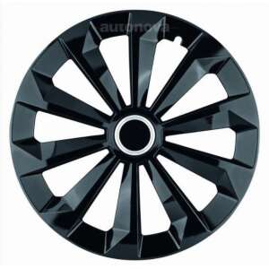 15 inch Fame Ring Black wheel cover, single piece - Hubcap