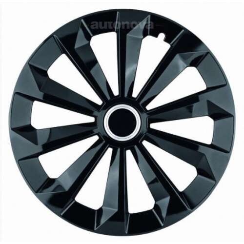 15 inch Fame Ring Black wheel cover, single piece