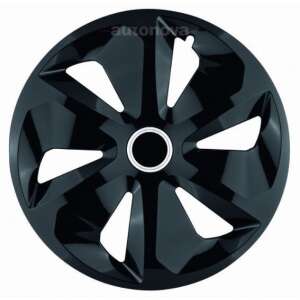 14 inch Roco Ring Black wheel cover, single piece - Hubcap