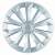 16 inch Fame Ring hubcap, silver, for car wheels