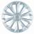 16 inch Fame Ring hubcap, silver, for car wheels