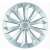 16 inch Fame Ring hubcap, silver, for car wheels