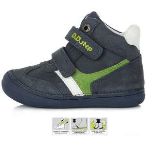 D.D.Step éjkék-zöld kisfiú cipő (Méret 35) 94259549 Utcai - sport gyerekcipő