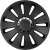 Silverstone Pro Black 15 inch hubcap