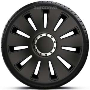 Silverstone Pro Black 16 inch wheel cover, set of 4 - Hubcap