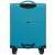 Back view of Samsonite Litebeam Spinner 55cm Cabin Suitcase in Turquoise