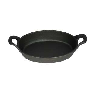 Carl Schmidt Sohn Michelangelo PARILLA öntöttvas kínáló serpenyő 27,5 x 15,5 cm, ovális -alátétet nem tartalmaz-