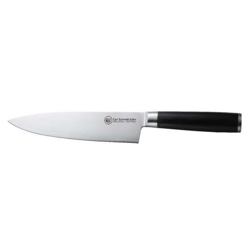 Carl Schmidt Sohn KONSTANZ chef's knife, 20 cm, Damask stainless steel, pakkawood handle